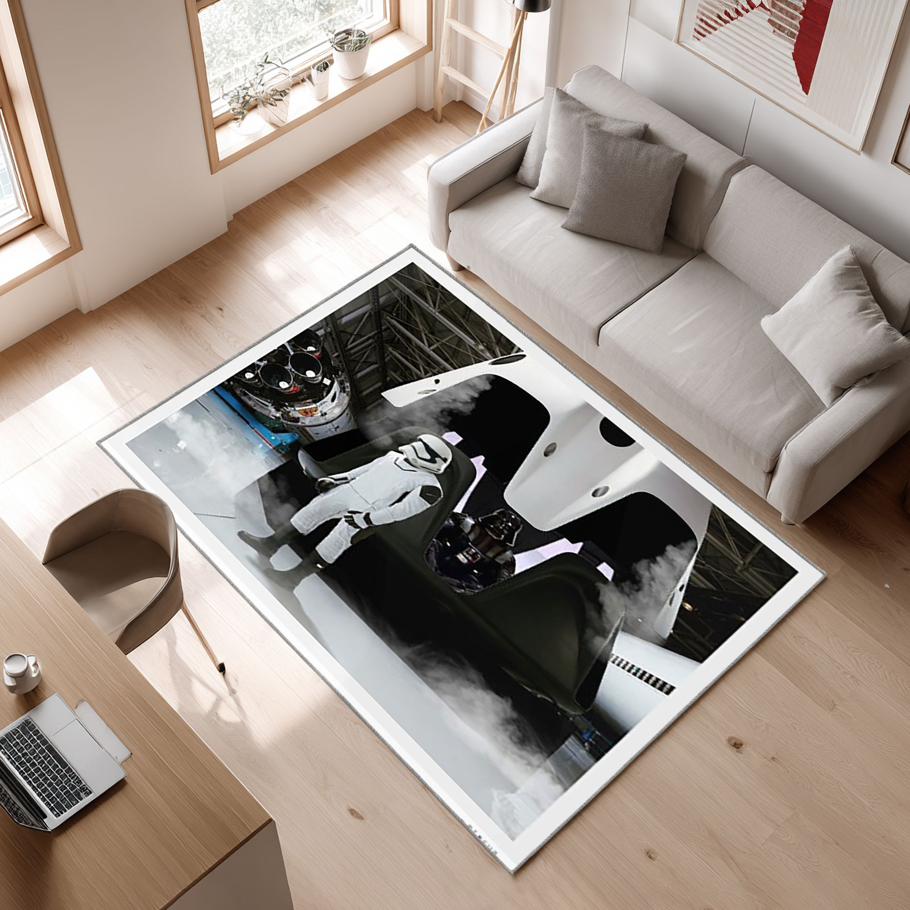 Star Wars Film Ofd Rogue One 1910 1931 Area Rug, Non-Slip Living Room Floor Mat, Soft Bedroom Carpet, Washable Home Decor